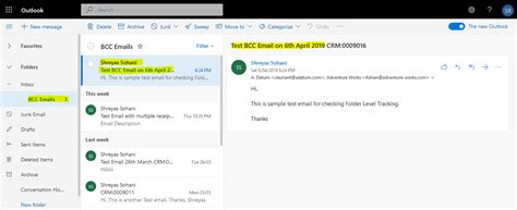 How To Track The Bcc Emails In Dynamics 365 Crm Microsoft Dynamics
