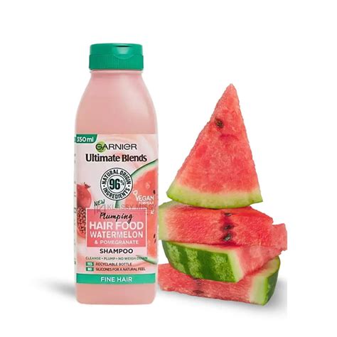 Garnier Ultimate Blends Plumping Hair Food Watermelon And Pomegranate