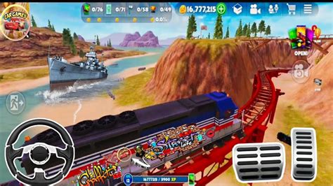 Off The Road Train Car Games Android Gameplay Youtube