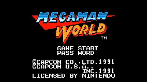 Mega Man World Dx Game Boy Longplay Youtube