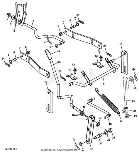 39 John Deere L130 Deck Belt Diagram Diagram For You