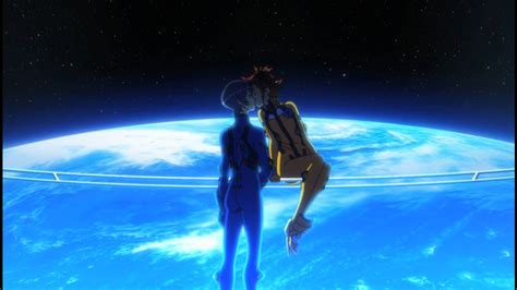 Captain Earth Teppei Akari Kiss Earth Captain Anime