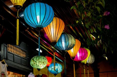 Hoi An Silk Lanterns Viet Nam Lanterns Viet Nam Silk Etsy