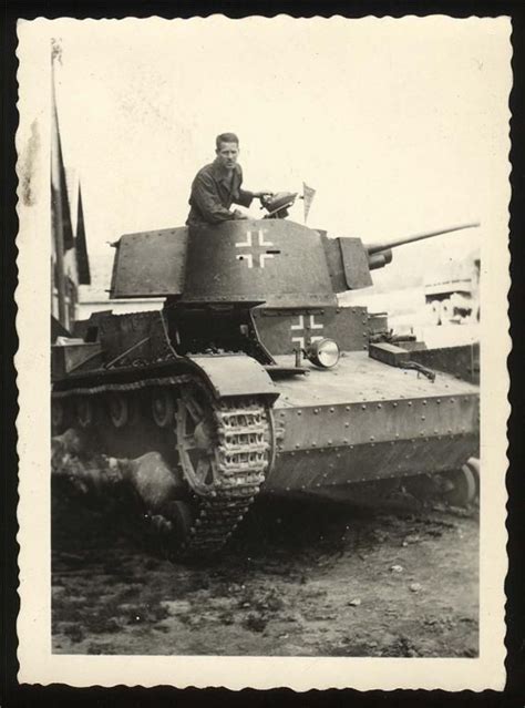 Polish 7tp Captured By Germans Recaptured By Americans German Tanks