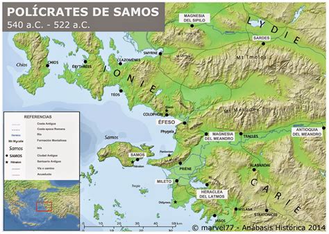 Anábasis Histórica PolÍcrates De Samos 540 522 Ac De Tiranos