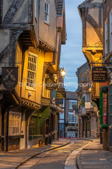 Dawn Over The Shambles York Chris Ceaser Photography