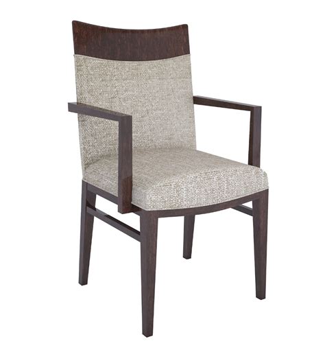 4124 1 Wood Arm Chair Shelby Williams