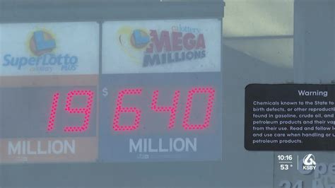 Santa Maria Gas Station Sells Mega Millions Ticket Matching 5 Numbers