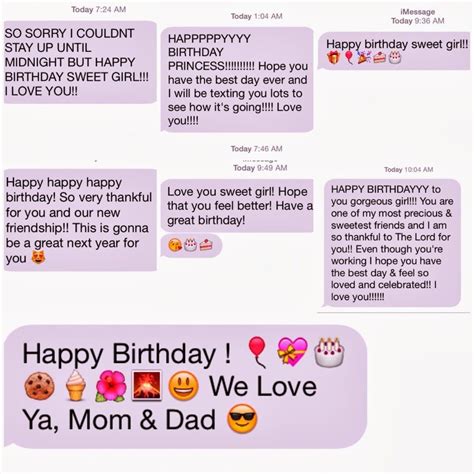 Birthday Wishes For Text Messages The Cake Boutique