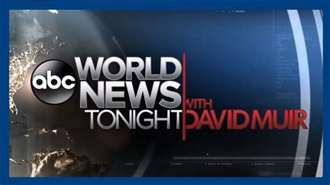 Exclusive New Id Of Abc World News Tonight 2020 With David Muir 🇺🇸