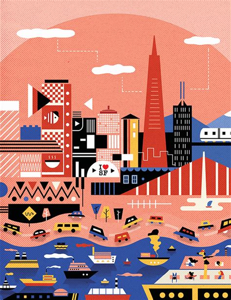 Geometric Cities On Scad Portfolios