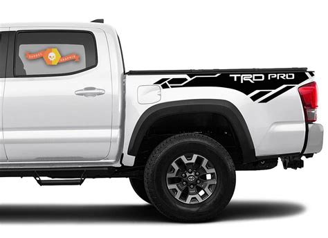 Toyota Tacoma 2016 2020 Trd Off Road Trd Pro Punisher Side Kit Vinyl