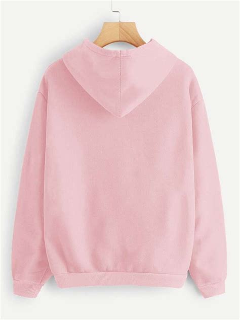 letter embroidery hoodie color block sweatshirt drawstring hoodie stylish hoodies