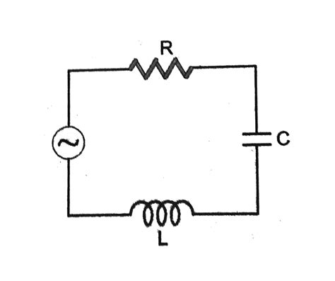 Fig Show A Series Lcr Circuit With L 01 H Xc 14 Omega And