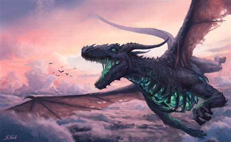 Sky Dragon By Stefan Koidl Rimaginaryleviathans