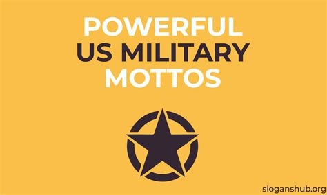 170 Powerful Us Military Mottos And Military Branch Mottos