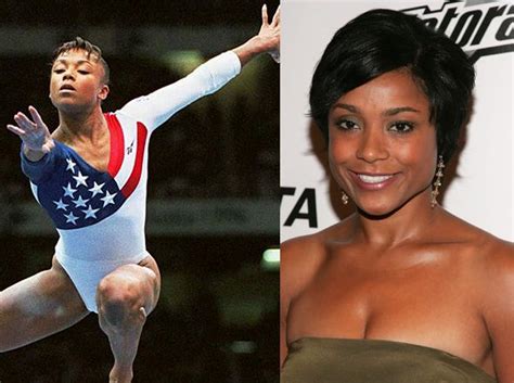 dominique dawes olympics then and now beautiful women