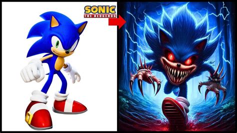 Sonic The Hedgehog All Characters As Monsters Youtube