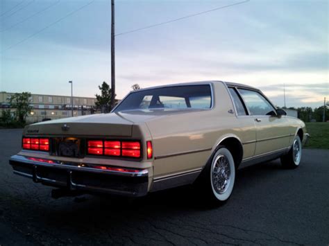 1986 Chevvrolet Caprice Classic Landau Coupe 2dr With 58k Orig Miles