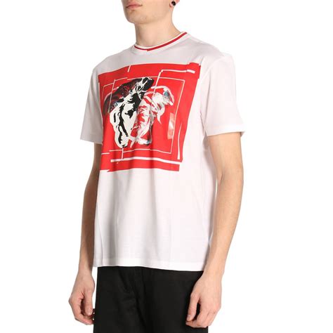 Versace Outlet T Shirt Men T Shirt Versace Men White T Shirt Versace A78907 A201952 Gigliocom