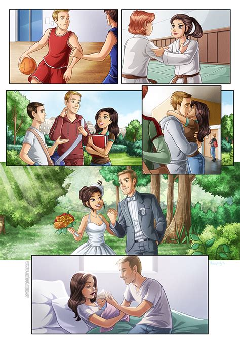 Love Story Comic By Hollybell On Deviantart