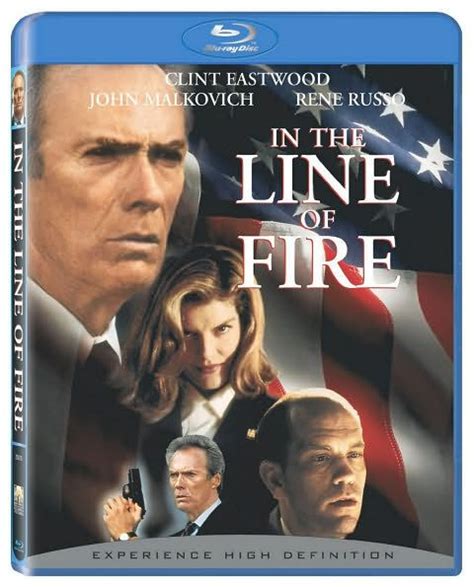 In The Line Of Fire By Wolfgang Petersen Clint Eastwood John Malkovich Rene Russo Blu Ray