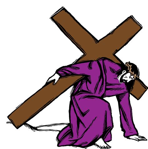 Jesus Carrying The Cross Clipart At Getdrawings Free Download