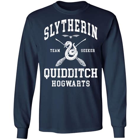 Slytherin Team Seeker Quidditch Hogwarts Shirt Bucktee Com