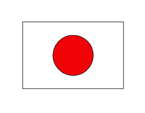 Desenho De Bandeira Do Japão Pintado E Colorido Por Vito O Dia 13 De
