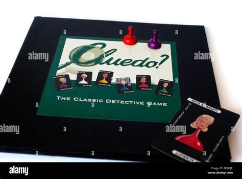 Cluedo Board Game Hi Res Stock Photography And Images Alamy