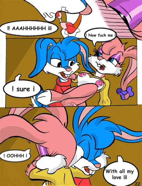 Rule 34 Anthro Babs Bunny Buster Bunny Comic Female Fur