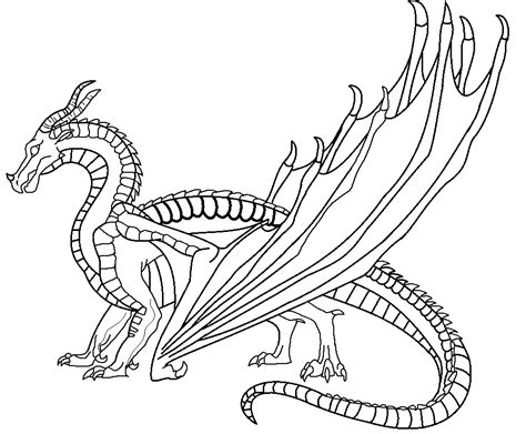 Wings Of Fire Coloring Pages Coloring Home