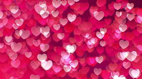 Floating Hearts Background Stock Motion Graphics Motion Array