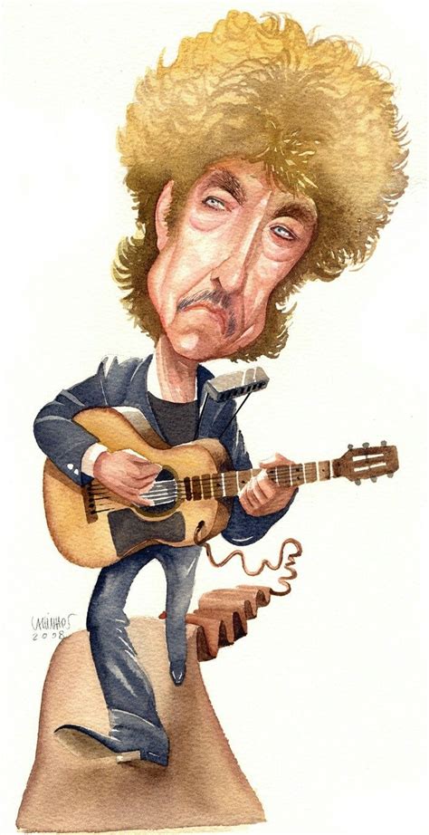 Bob Dylan Inspiration Bob Dylan Caricature Dylan