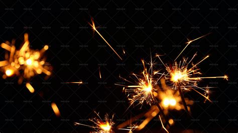 Firework Sparklers Stock Photos Motion Array