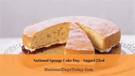 National Sponge Cake Day 2023 Things You Should Know