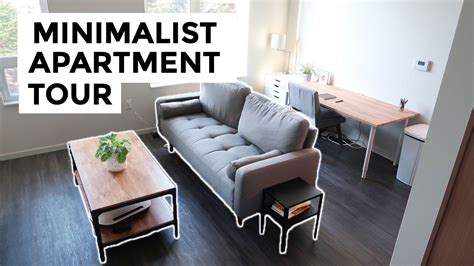 Minimalist Apartment Tour Simple Living Tips Youtube