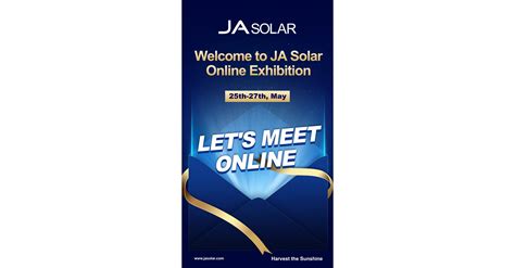 Ja Solar Zeigt Neues Sortiment Von Pv Modulen In Online Vr Ausstellung
