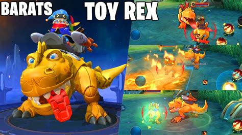 Barats Toy Rex Elite Skin Skill Preview Mobile Legends Youtube