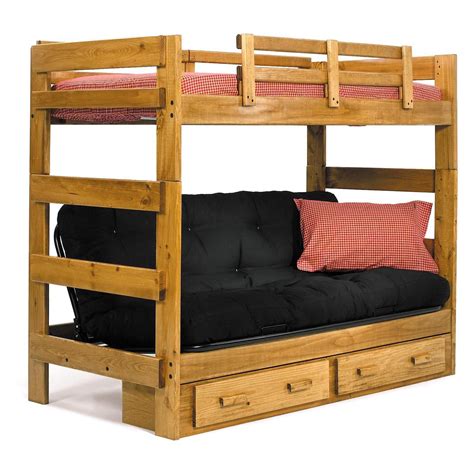 Log Futon Bunk Bed Futon Bunk Bed Diy Click On One Of The Images Below For Detailed