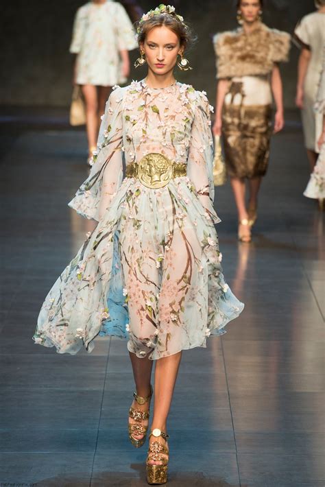 Dolce Gabbana Spring Summer 2014 Milan Fashion Week Fab Fashion Fix