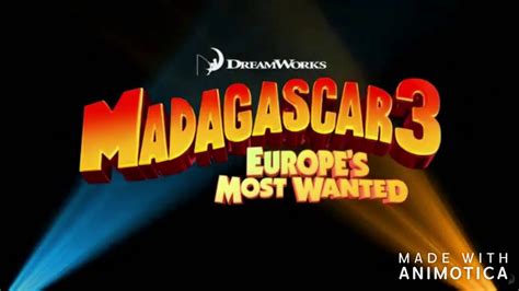 Madagascar Trailer Logos Youtube