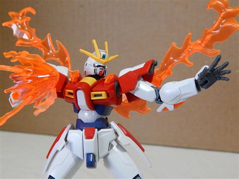 Hg Build Burning Gundam By Blackspottedzebra On Deviantart