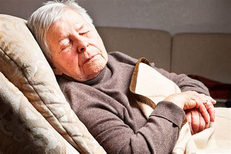 Sleeping Old Lady Stock Photos Pictures And Royalty Free Images Istock