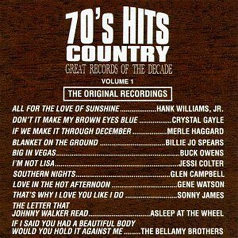 buy various 70s country hits vol 1 on cd on sale now with fast shipping