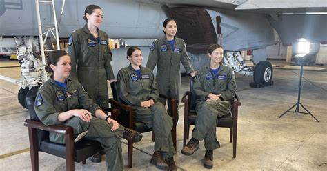 Navy Squadron Proud To Have 5 Female Pilots