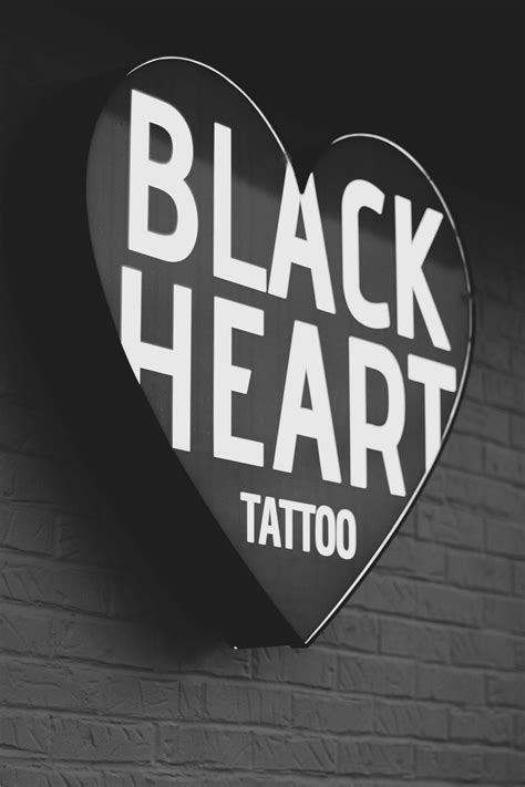 Black Heart Tattoo