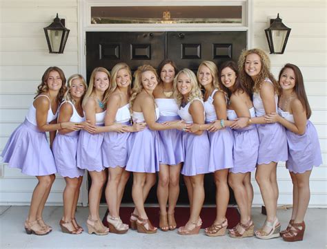 45 Sure Signs You Re A Sorority Girl White Girls Sorority Girl Sorority Recruitment Outfits