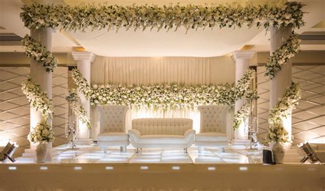 Use them in commercial designs under lifetime, perpetual & worldwide rights. White wedding stage with acrylic floor | Wedding stage ...