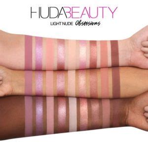 پالت سایه هدی بیوتی نود لایت Huda Beauty Nude Obsessions Eyeshadow